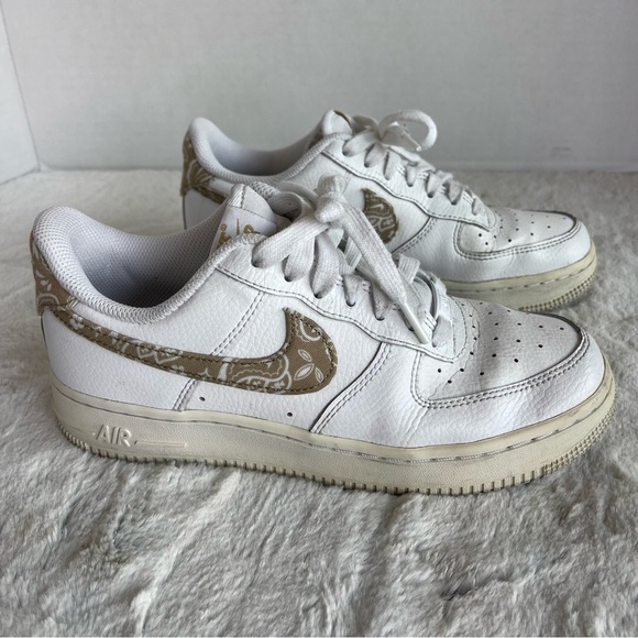 Nike Air Force 1 Low Retro Ivory Snake Women Size 6.5 - Picture 1 of 13